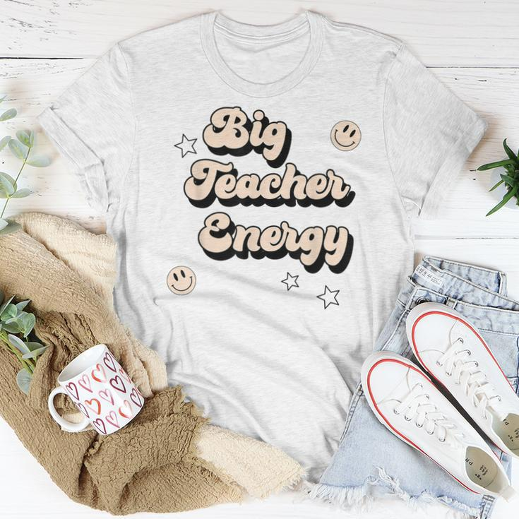 Big Teacher Energy For Teachers Women T-shirt Unique Gifts