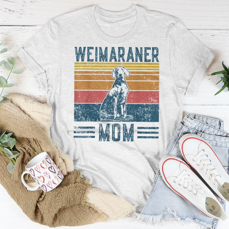 Dog Weimaraner Mom Vintage Weimaraner Mom Women T-shirt Unique Gifts