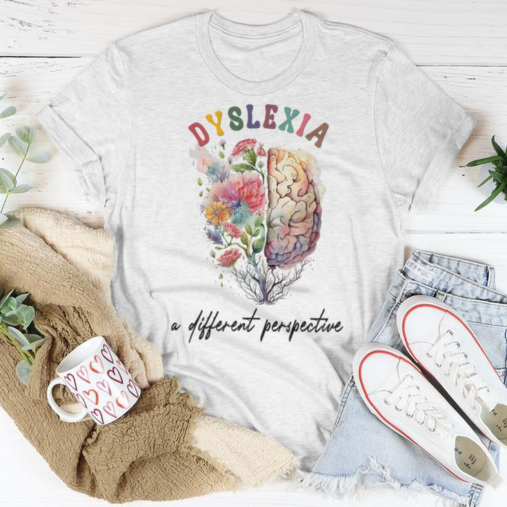 Dyslexia A Different Perspective Dyslexia Specialist Teacher Women T-shirt Funny Gifts