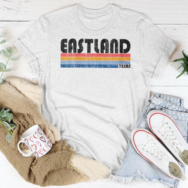 Eastland Tx Hometown Pride Retro 70S 80S Style Women T-shirt Unique Gifts