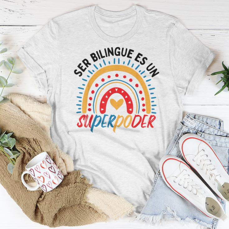 Spanish Teacher Teaching Bilinguals Latina Women T-shirt Unique Gifts