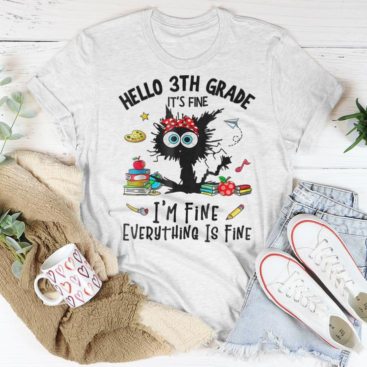 Hello Third Grade Funny 3Th Grade Back To School Women T-shirt Funny Gifts