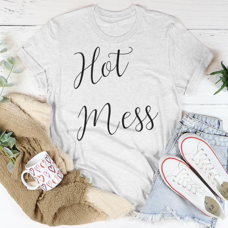 Hot Mess Woman Girl For Mom Women T-shirt Unique Gifts