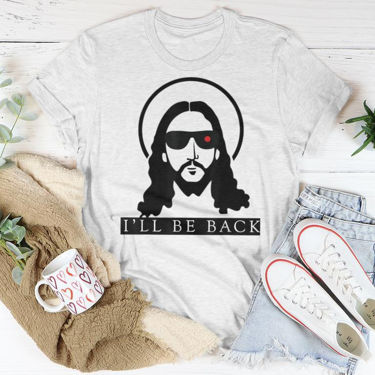 Jesus I'll Be Back Christian Jesus Christ Women T-shirt Unique Gifts