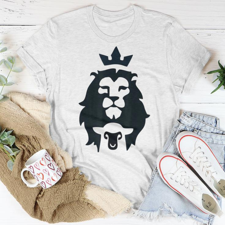 King Lion Lamb Christian Women T-shirt Unique Gifts