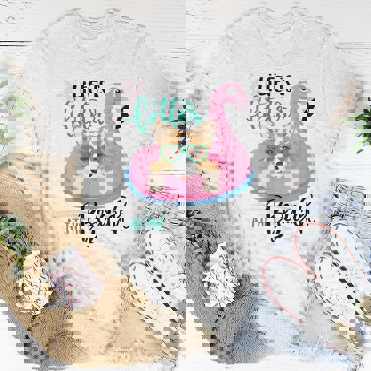 Life Is Better At The Beach Summer Vacation Corgi Women T-shirt Unique Gifts Life Is Better At The Beach Summer Vacation Corgi Women T-shirt Unique Gifts