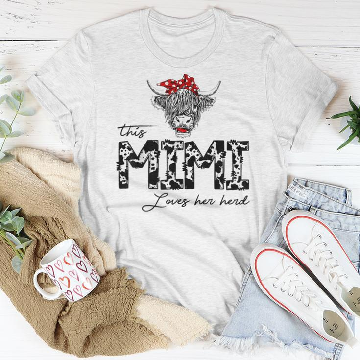 This Mimi Loves Her Herd Cowgirl Mother's Day Girls Women T-shirt Funny Gifts