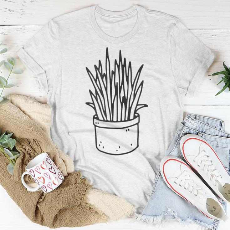 Sansevieria Snake Plant Mother-In-Law's Tongue Women T-shirt Unique Gifts