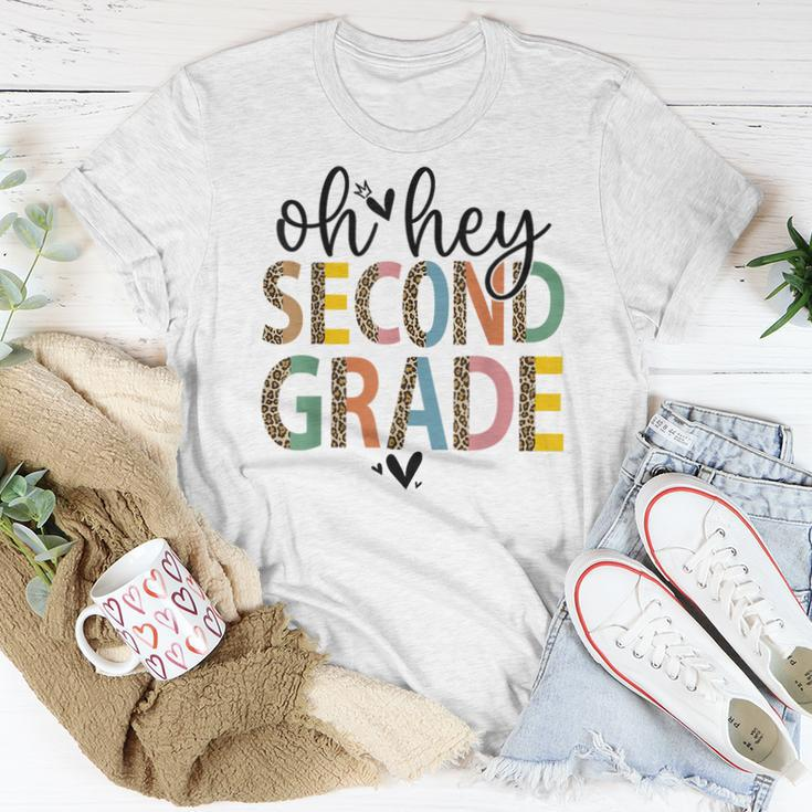 Back To School Students Teacher Oh Hey 2Nd Second Grade Women T-shirt Unique Gifts
