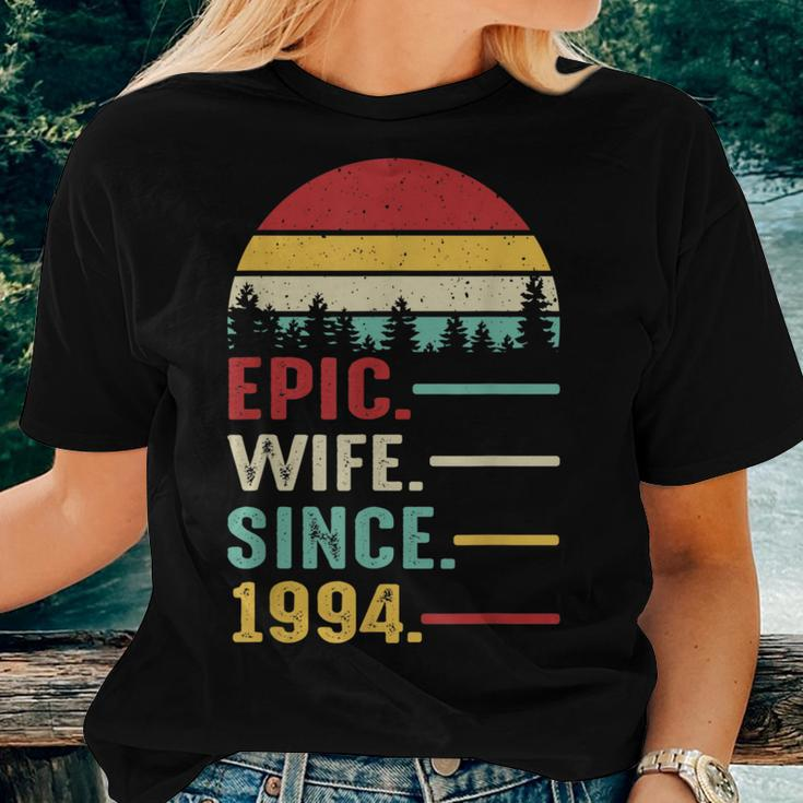 29Th Wedding Anniversary For Her Epic Wife Since 1994 Women T-shirt Gifts for Her