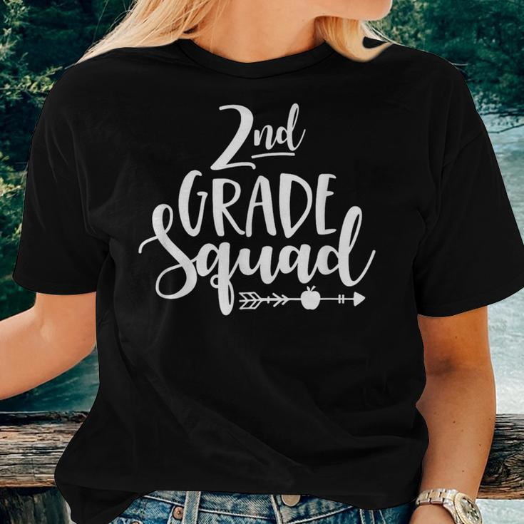 2Nd Grade Squad Teacher For Arrow Cute Women T-shirt Gifts for Her
