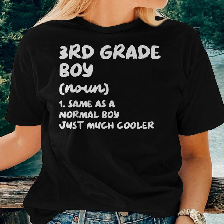 3Rd Grade Boy Definition Back To School Student Women T-shirt Gifts for Her