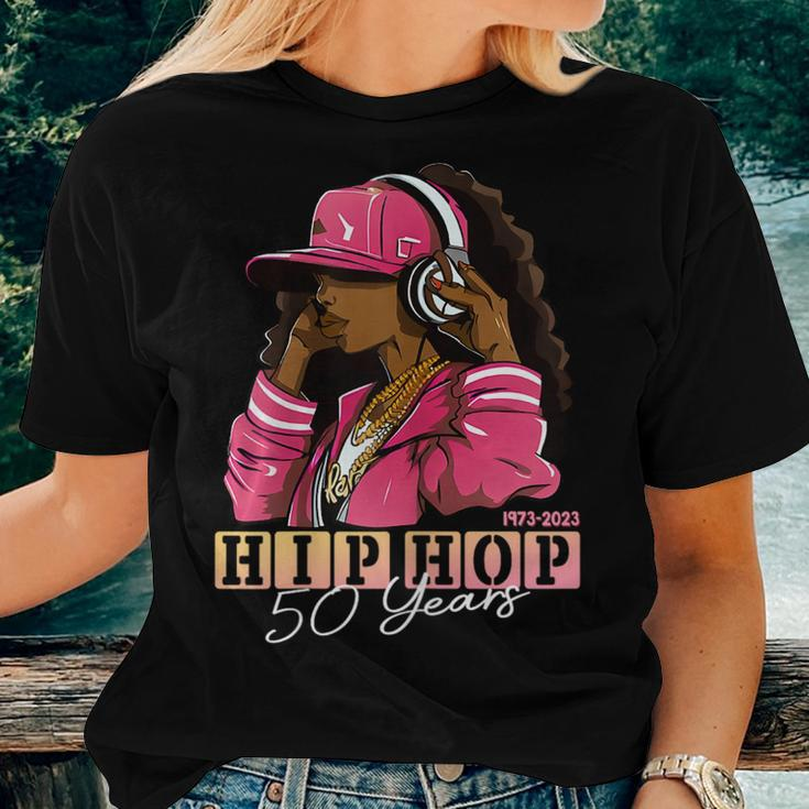 50 Years Of Hip Hop 50Th Anniversary Hip Hop For Women T-shirt Gifts for Her