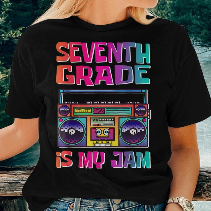 7Th Seventh Grade My Jam 7Th Grader Back To School Teacher Women T-shirt Gifts for Her