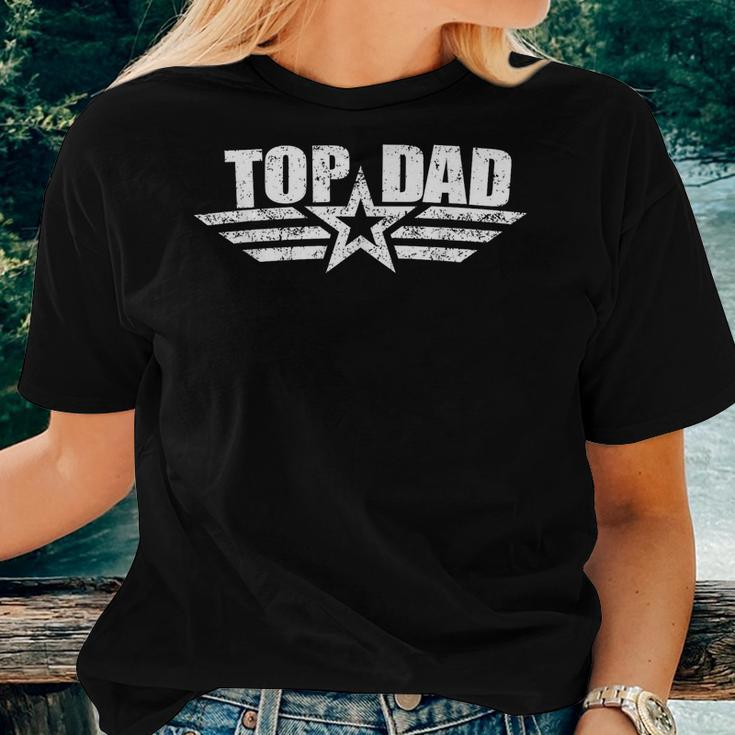80S Top Dad Fathers Day From Daughter Son Kids Wife Women T-shirt Gifts for Her