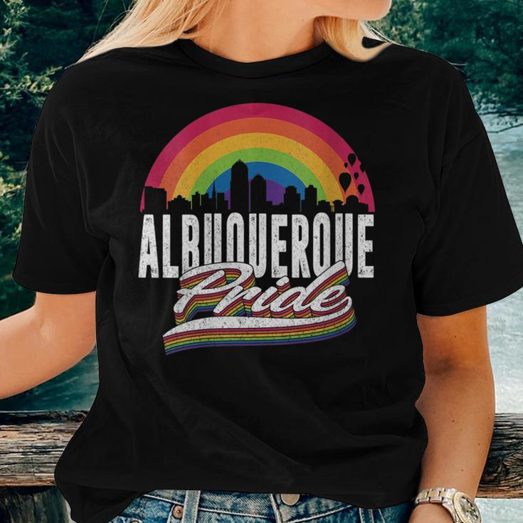Albuquerque New Mexico Lgbt Lesbian Gay Bisexual Lgbtq Pride Women T-shirt Gifts for Her