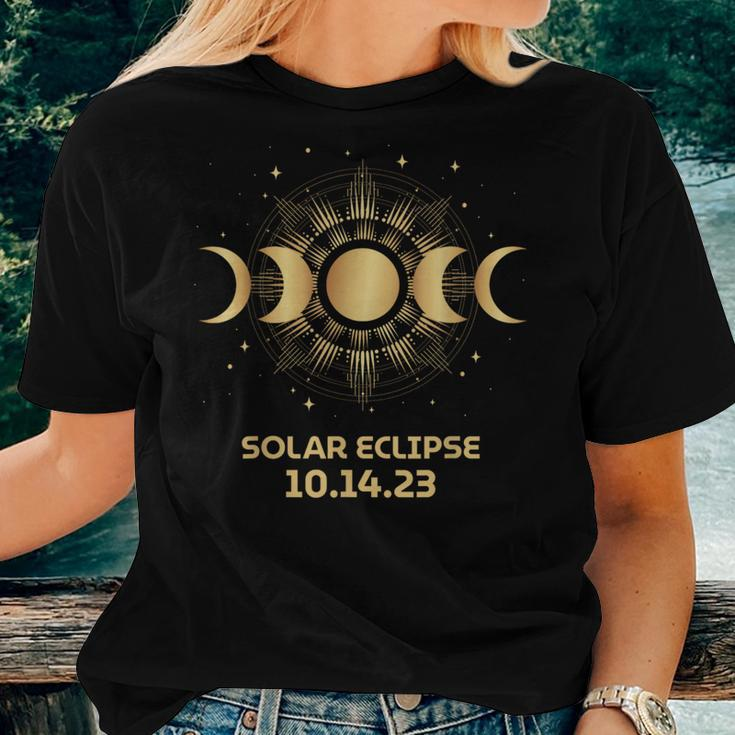 Annular Solar Eclipse 2023 America Annularity Fall 101423 Women T-shirt Gifts for Her