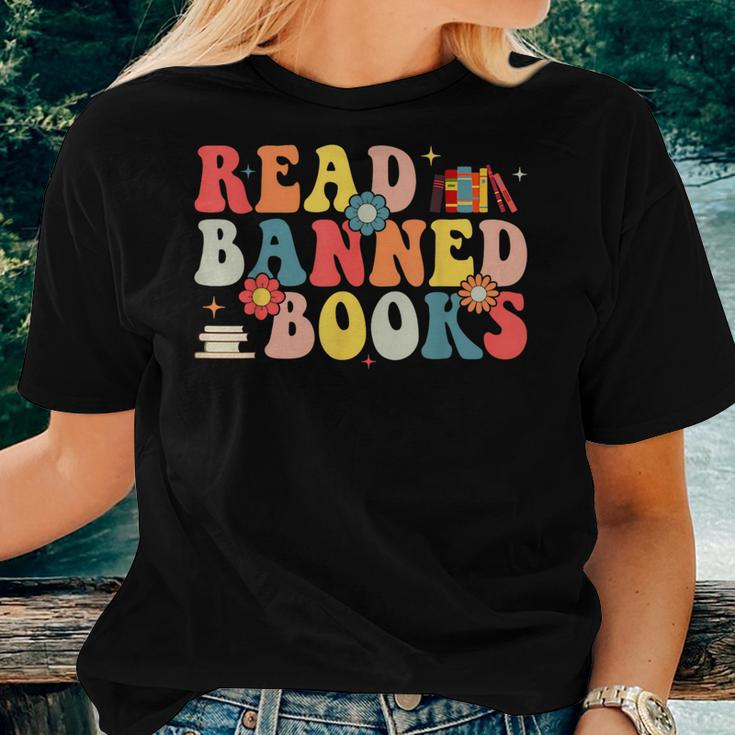 Im With The Banned Books I Read Banned Books Lovers Women T-shirt Gifts for Her