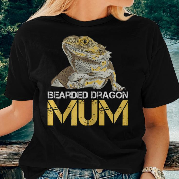 Bearded Dragon Mom Mum Mother Women T-shirt Gifts for Her