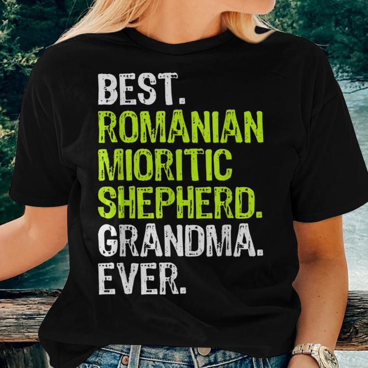 Best Romanian Mioritic Shepherd Grandma Ever Dog Lover Women T-shirt Gifts for Her