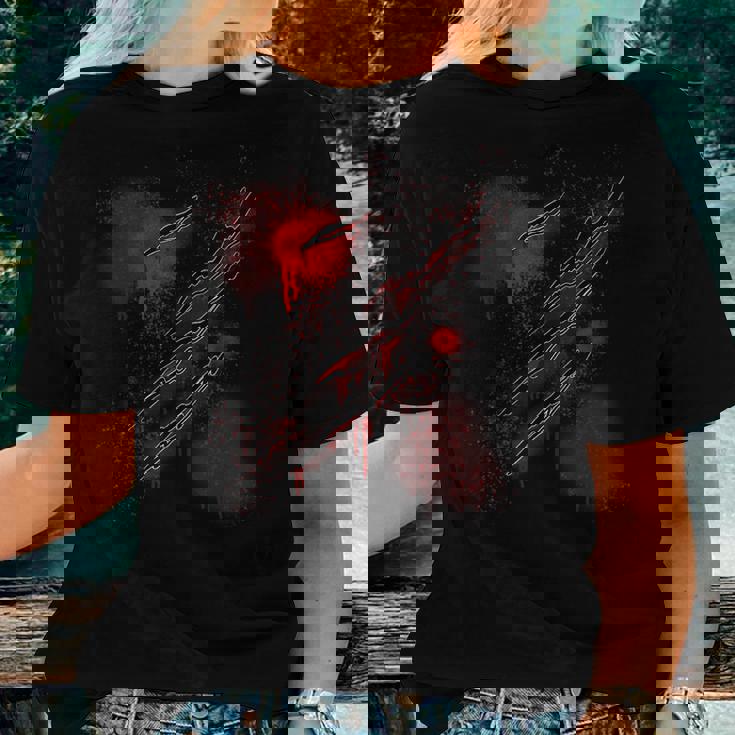 Bloody Wound Scary Halloween Men Women Horror Scary Halloween Women T-shirt Gifts for Her