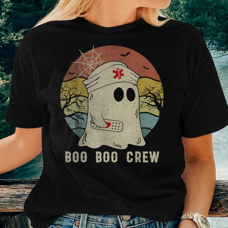 Boo Boo Crew Nurse Ghost Halloween Costume Nurse Women T-shirt Gifts for Her