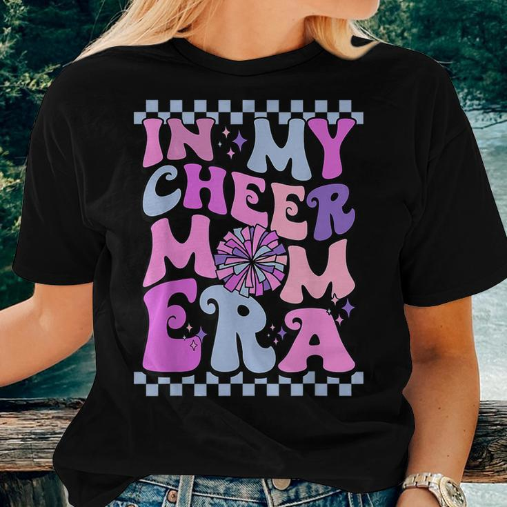 In My Cheer Mom Era Trendy Cheerleading Football Mom Life Women T-shirt Gifts for Her