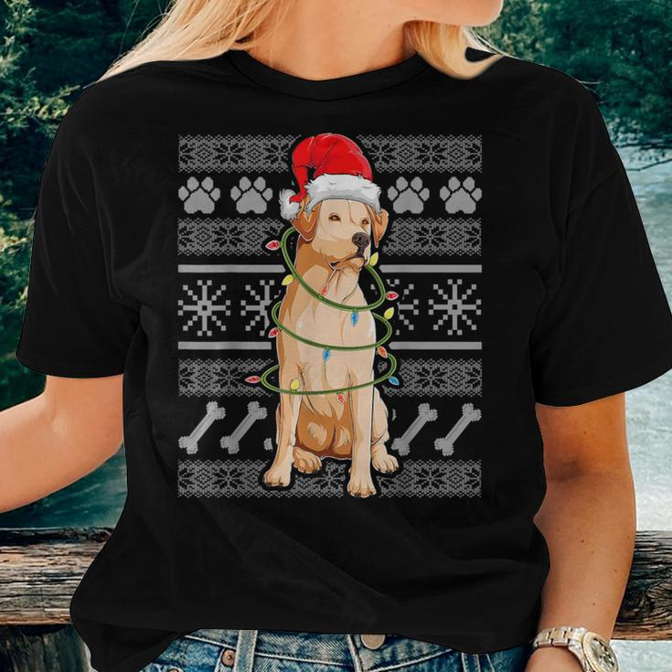 Christmas Labrador Dog Ugly Dog Sweater Women T-shirt Gifts for Her