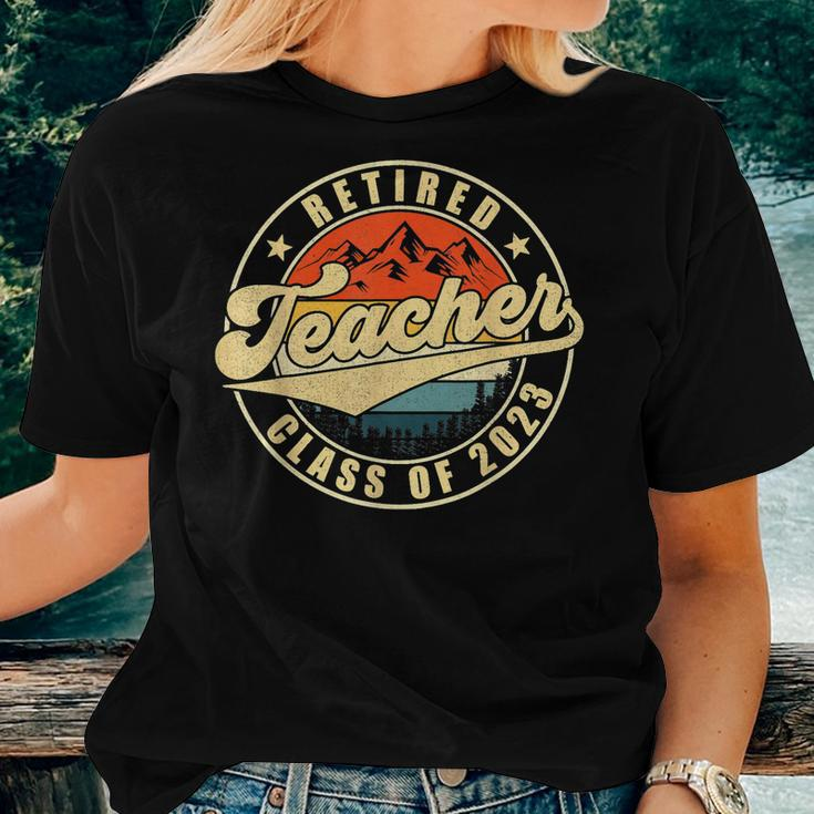 Class Of 2023 Teacher Retired Funny Teacher Retirement Gift Women T-shirt Gifts for Her