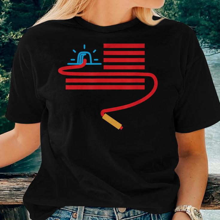 Clever American Flag Quiz Bowl Usa Women T-shirt Gifts for Her