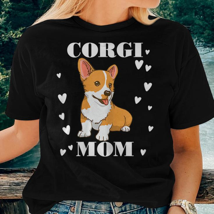 Corgi Mom - Super Corgi - Women T-shirt Crewneck Gifts for Her