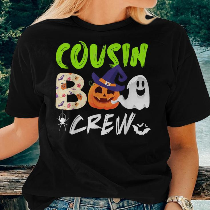Cousin Boo Crew Jack O Lantern Scary Ghost Witch Boy Girl Women T-shirt Gifts for Her