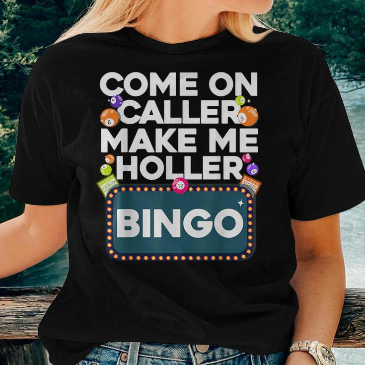 Cute Bingo Design For Men Women Casino Game Bingo Lovers Women T-shirt Gifts for Her