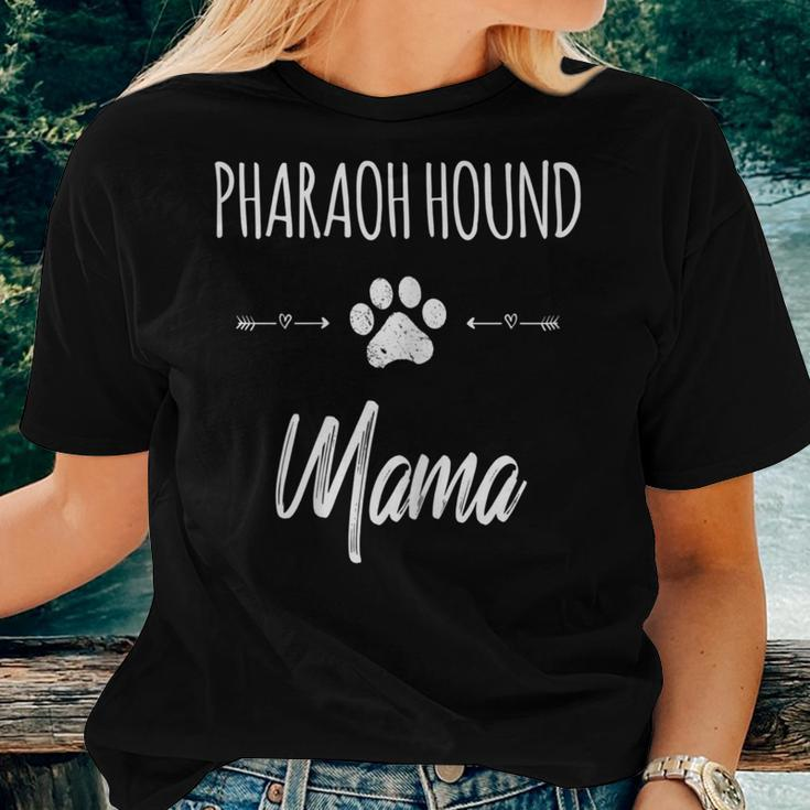 Cute Dog Mom Mama Pharaoh Hound Love Pet Puppy Women T-shirt Gifts for Her