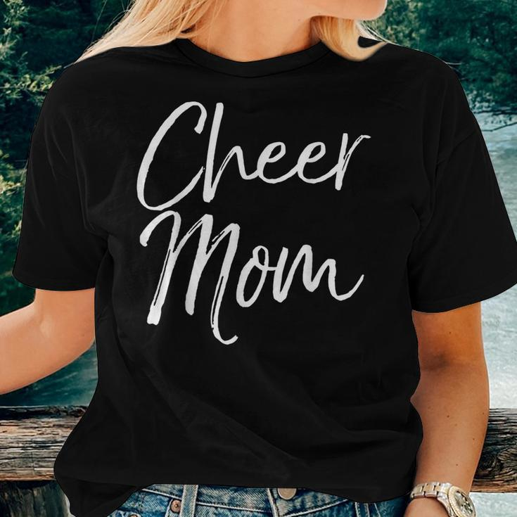 Cute Matching Family Cheerleader Mother Cheer Mom Women T-shirt Gifts for Her