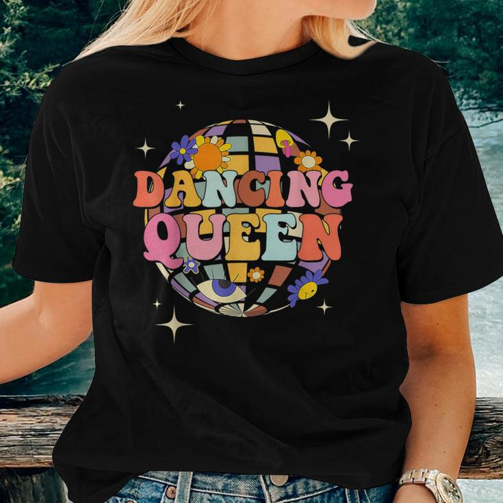 Dancing Queen Dance Mom Band Vintage Dancing 70S Disco Party Women T-shirt Gifts for Her