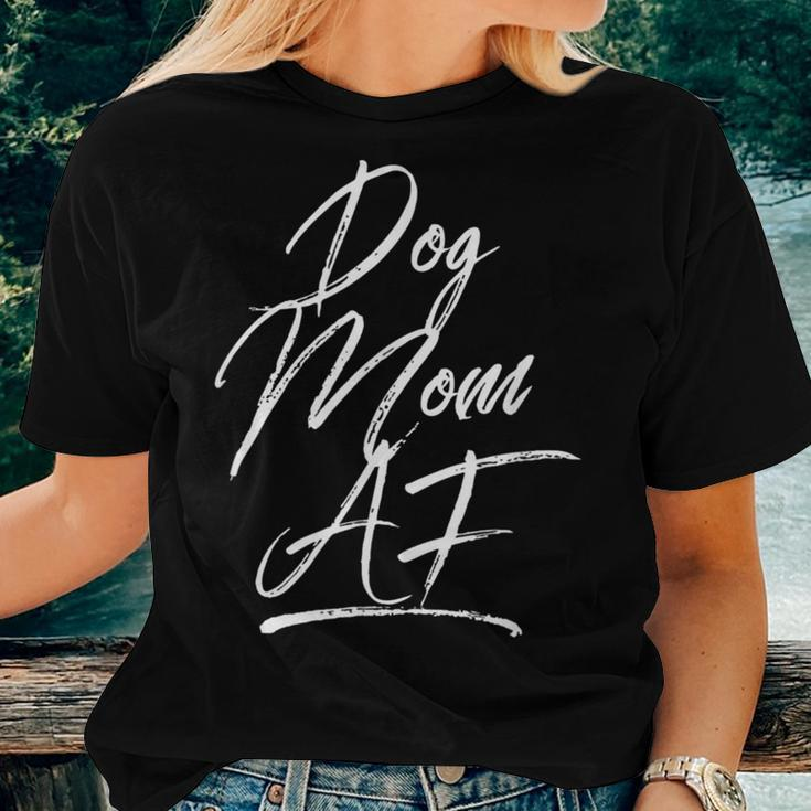 Dog Mom Af For Mommy Life Accessories Clothes Women T-shirt Gifts for Her