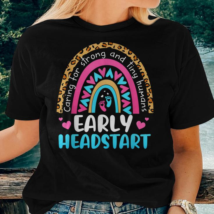 Early Headstart Early Childhood Edu Teacher Back To School Women T-shirt Gifts for Her