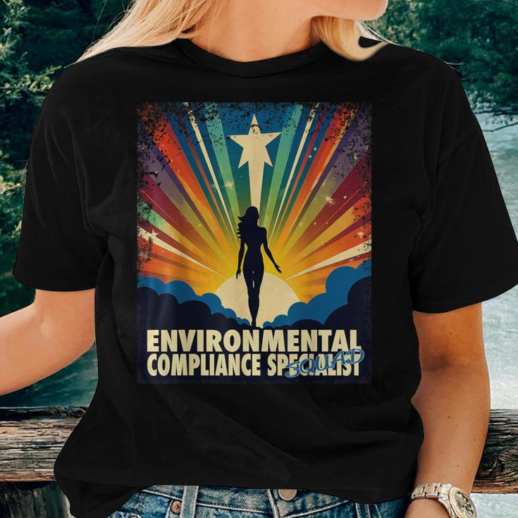 Environmental Compliance Specialist Female Hero Women Women T-shirt Gifts for Her