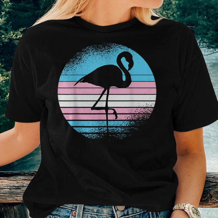 Flamingo Lgbt-Q Trans-Gender Pride Gender-Queer Pride Ally Pride Month s Women T-shirt Gifts for Her