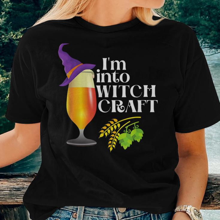 Craft Beer Drinker Brewery Beer Lover Halloween Halloween Women T-shirt Gifts for Her