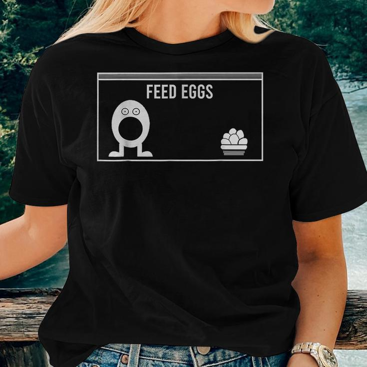 Funny Feed Eggs I Think You Should Leave Gifts For MenWomen Women T-shirt Gifts for Her