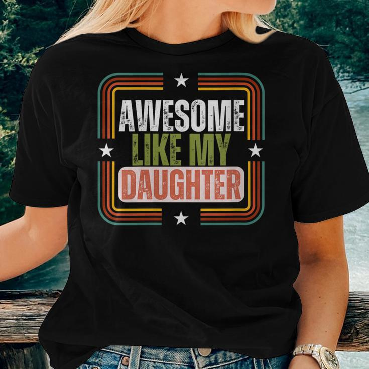 Mom & Dad From Daughter Parents' Day Women T-shirt Gifts for Her
