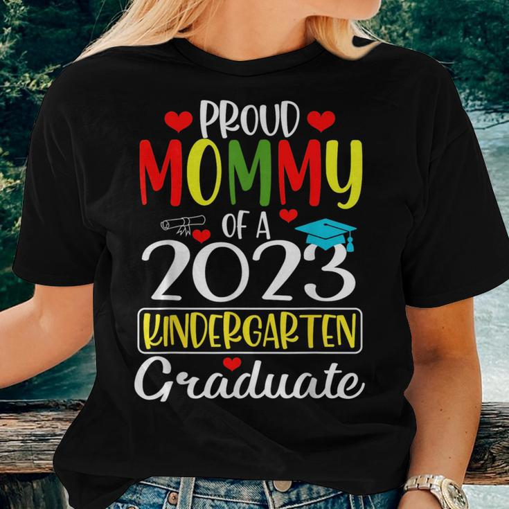 Funny Proud Mommy Of A Class Of 2023 Kindergarten Graduate Women T-shirt Gifts for Her