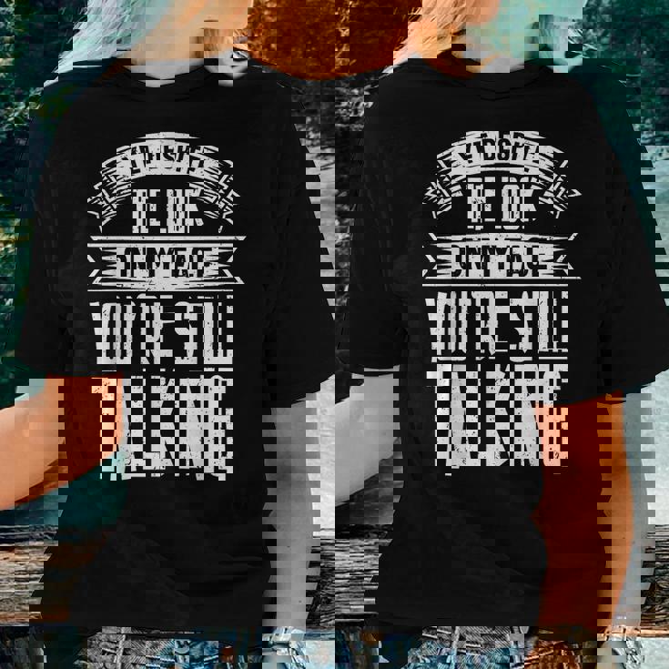 Sarcasm Sarcastic Humor Antisocial Humor Women T-shirt Gifts for Her Sarcasm Sarcastic Humor Antisocial Humor Women T-shirt Gifts for Her