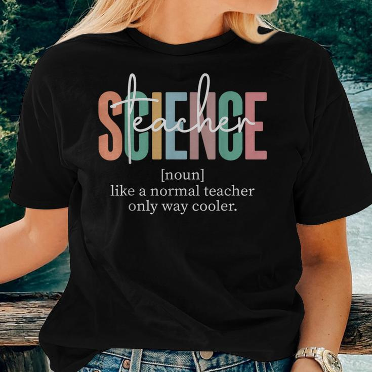 Science Teacher Definition For & Women T-shirt Gifts for Her