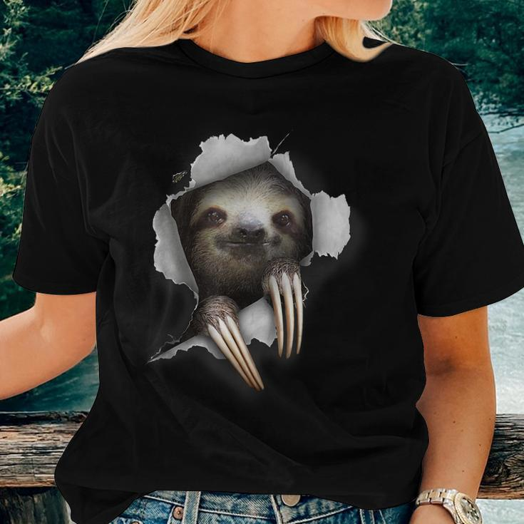 Sloth Cute Sloth Lazy Person Sloth Lover Sloth Women T-shirt Gifts for Her
