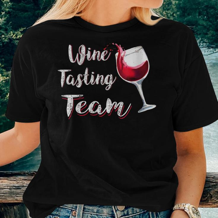 Wine Tasting Team For Need Wine Women T-shirt Gifts for Her