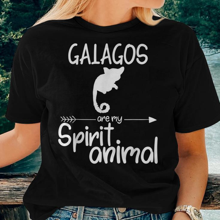 Galagos Are My Spirit Animal For Monkey Lemur Women T-shirt Gifts for Her
