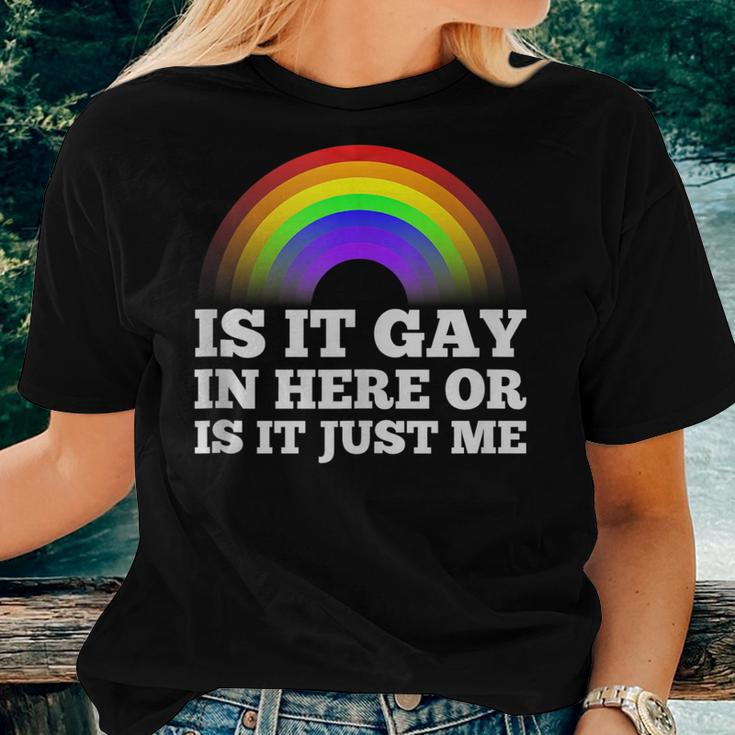 Gay For Men Pride Rainbow Stuff Lgbt Women T-shirt Gifts for Her